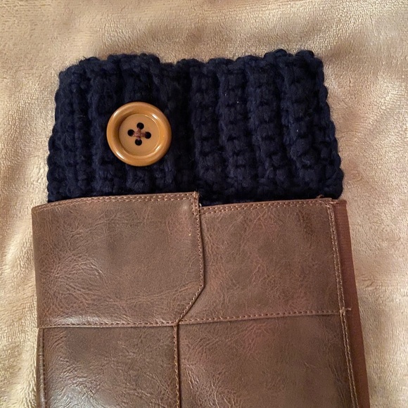 Crochet Boot Cuffs - Picture 3 of 5